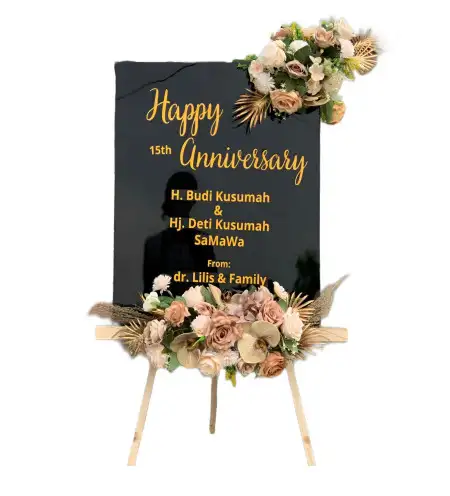 Papan Bunga Akrilik Doro