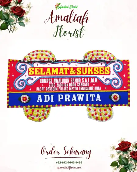 Papan Bunga Ucapan Selamat Doro